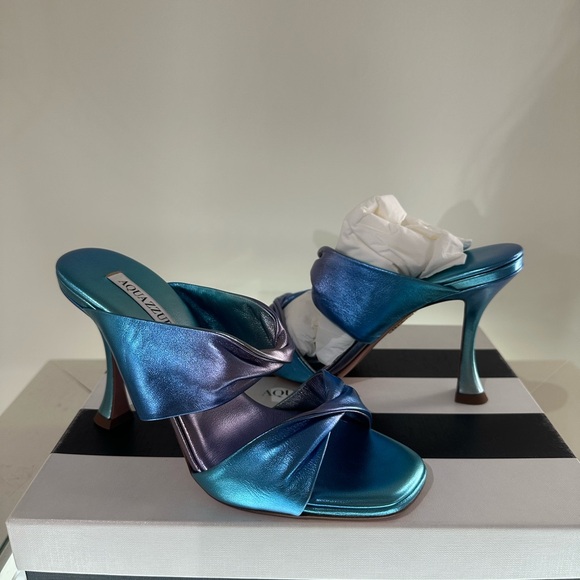 NWT AQUAZZURA Twist Sandal 95